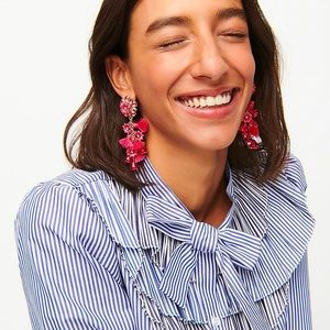 NWOT J.crew Bloom Statement Earrings